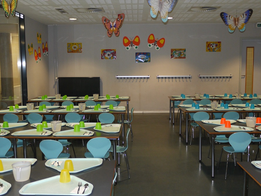 LFVH salle restaurant scolaire maternelle