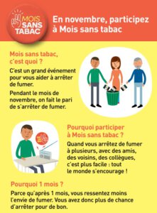 Affiche novembre sans tabac SPF