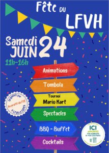 LFVH affiche fête école 2023