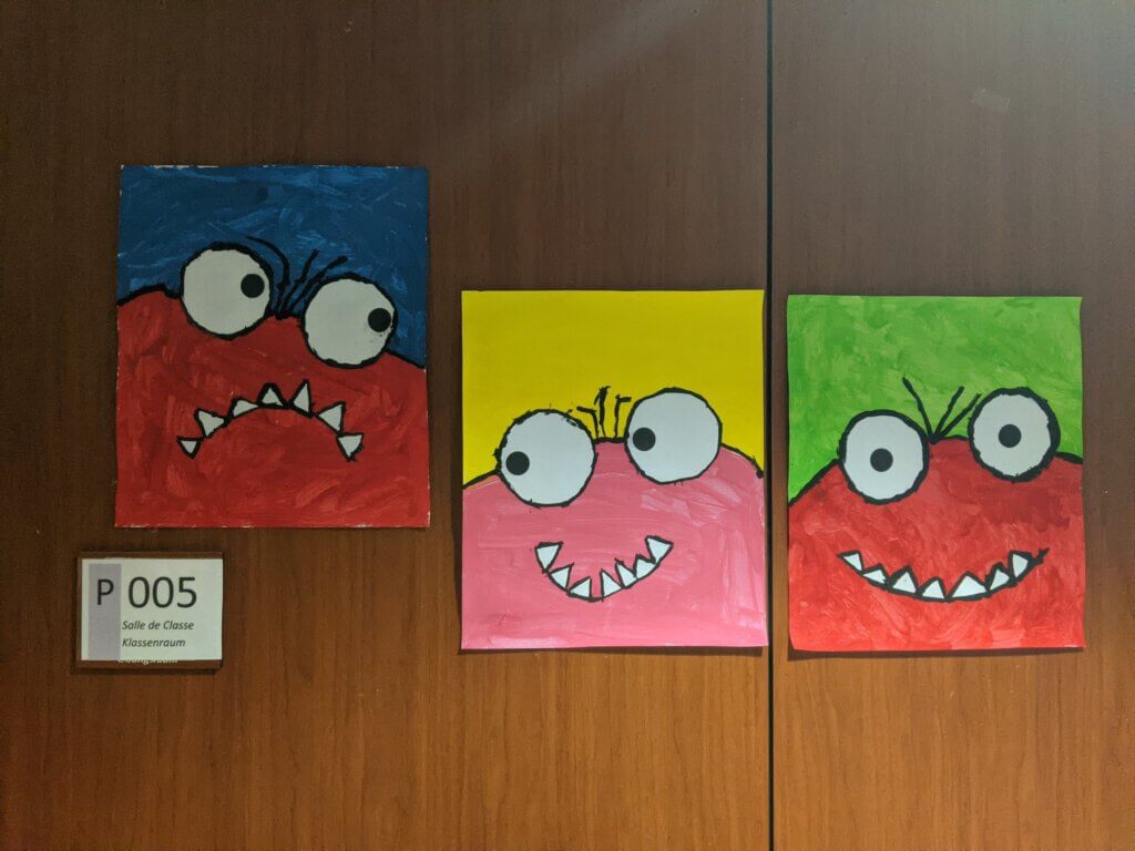 oeuvre monstre maternelle LFIVH